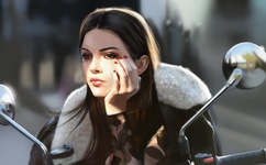 边吃着一面膜下奶爽了